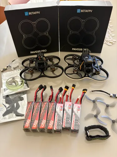 BetaFpv Pavo 20 Pro O3 e GPS + Pavo 20 Pro sem Vtx