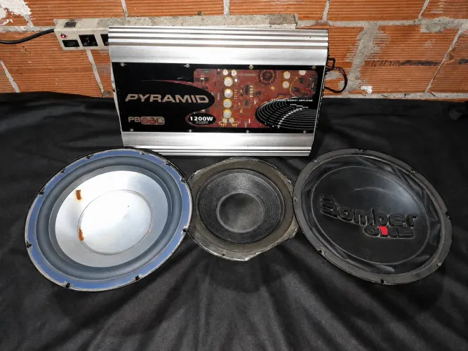 VENDO SOM AUTOMOTIVO - MÓDULO + ALTO-FALANTES