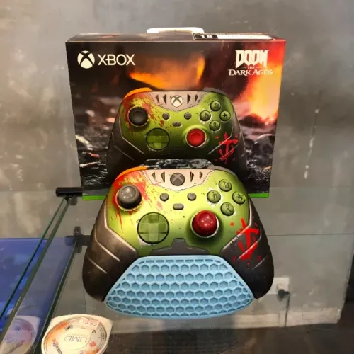 Controle Xbox Doom The Dark Ages Edição Limitada / Rara na Caixa Impecável