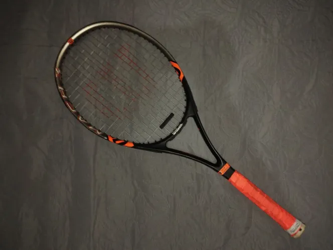 Raquete de tênis wilson mach 3 soft shock l2