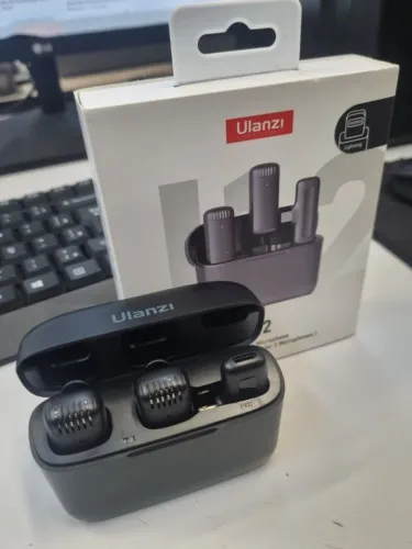 Microfone lapela Ulanzi J12 - iPhone
