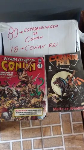 Revistas antigas da, espada selvagem de CONAN