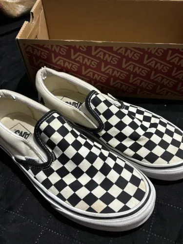 Vans slip on quadriculado