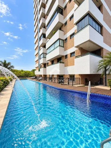 Apto 200m2 4 suítes Ponta Negra por R$ 6.000
