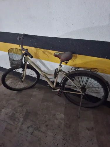 Bicicleta cesta e bagageiro