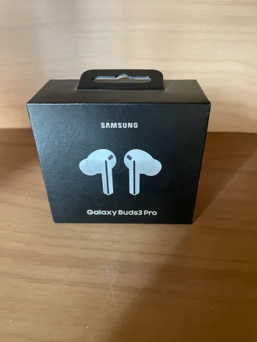 Samsung Galaxy Buds3 Pro Branco, novo e lacrado
