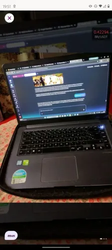 Notebook Asus i5 8gb ram 256gb Rom SSD 2gb Nvidea Geforce 930mx