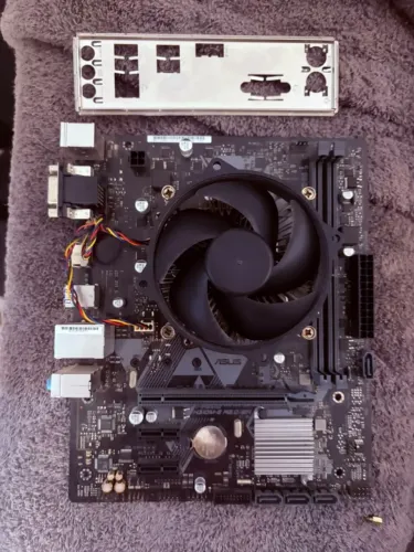 Kit placa mãe asus h310 + Processador Celeron G4930 + Cooler
