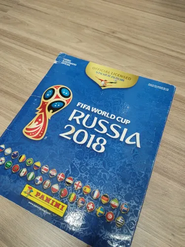 Álbum da copa 2018 completo!!!!