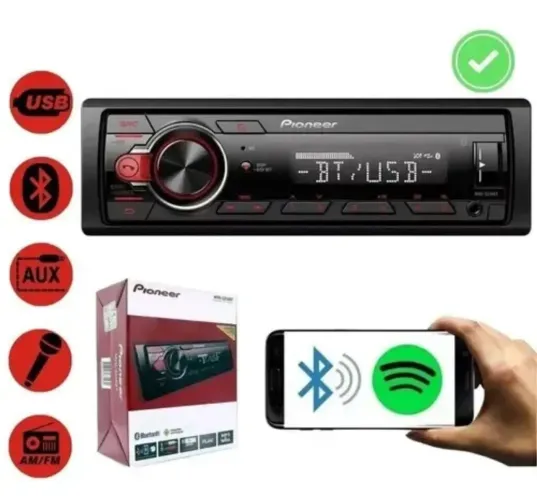 Rádio Pionner mvh-s218bt