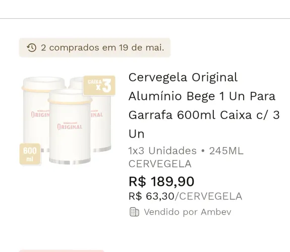 Cervegela original