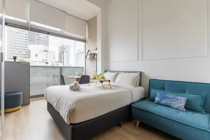 Studio para aluguel e venda tem 27 metros quadrados com 1 quarto em Moema - São Paulo - SP