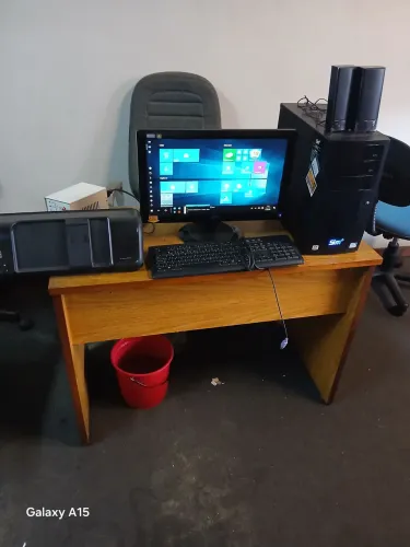 Computador completo com impressora 