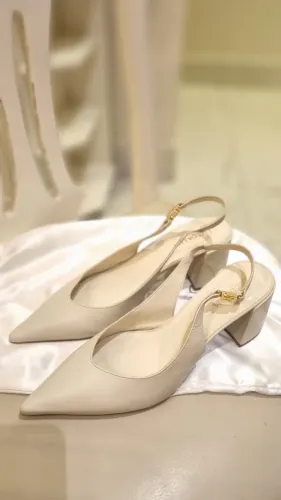 Sapato de Noiva Luz da Lua Off White | Nº 35