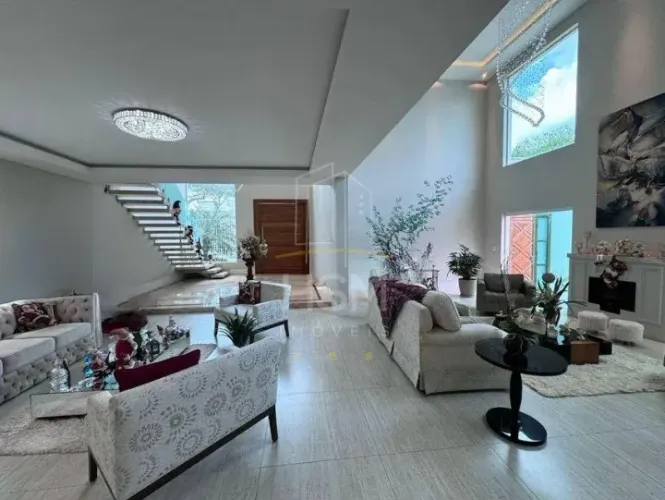 Sobrado de alto padrão com 5 suítes, espaço gourmet completo e 550 m² no Parque Anchieta