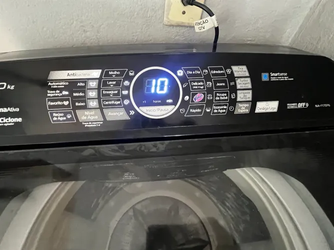 máquina de lavar 17kg