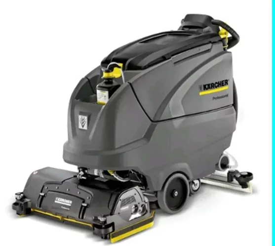 LAVADORA E SECADORA DE PISO KARCHER BD 50/50 classic revisada com bateria funcionando