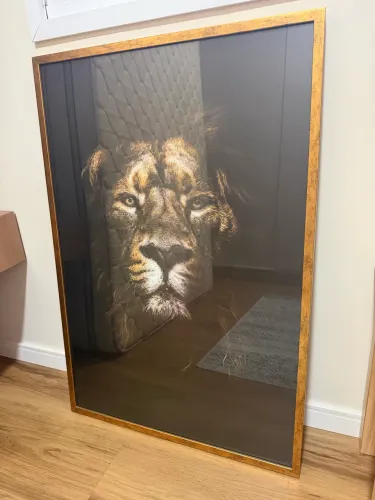 Quadro Leão novo