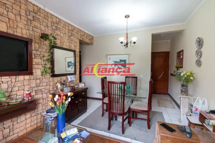 Apartamento à venda com 55m², 2 quartos e 1 vaga - Gopoúva - Guarulhos/SP