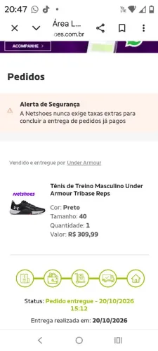 Tênis de treino Under Armour tribase