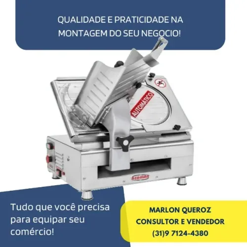 Fatiadora de Frios Automática Bermar 30CM