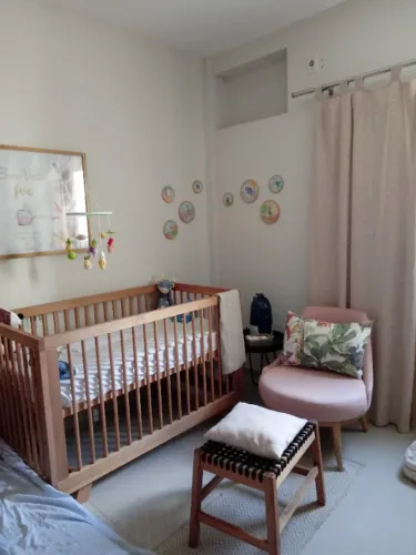 Berço Tulipa Baby Kaike com colchão e manual