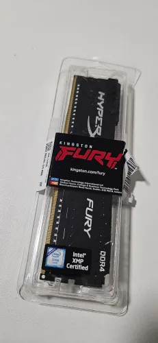 Memória RAM Kingston HyperX Fury 8GB DDR4 2666MHz (Perfeito Estado com Blister)