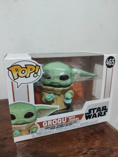 Funko Pop! Grogu with Cookies #465