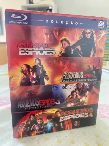 Box Pequenos Espiões em Bluray mo