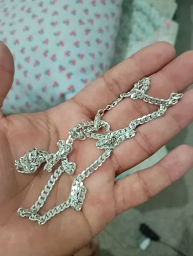 Cordão prata no precinho 