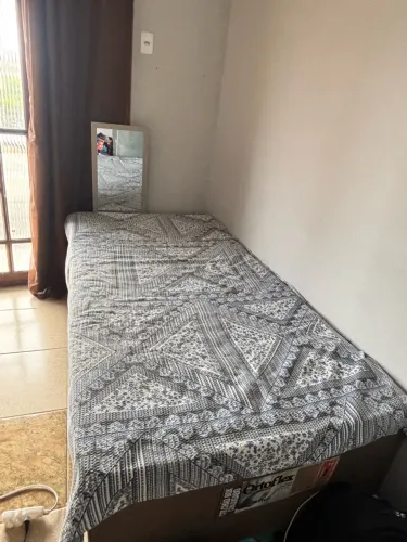 Vendo cama box solteiro ortoflex