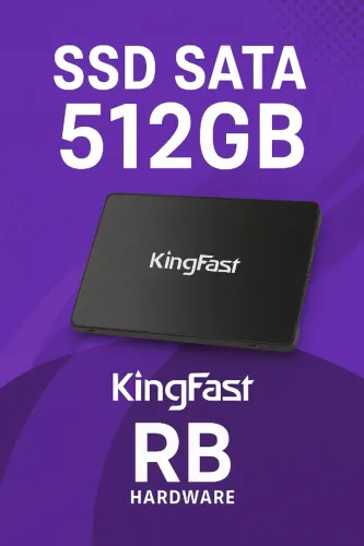 SSD SATA 512GB KingFast (NOVO)