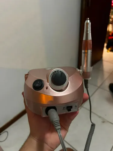 motor porquinho 35,000 rpm , com pedal , acompanha brocas