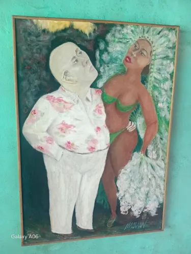 Quadro antigo pintura