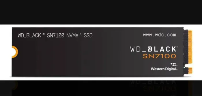 SSD 4tb wd sn7100 novo somente testado