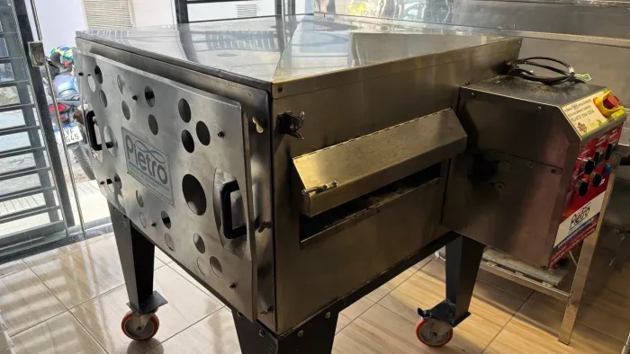 Forno Pietro AM155 gás esteira 55cm x 300cm