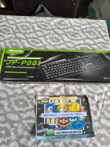 Teclado usb novo