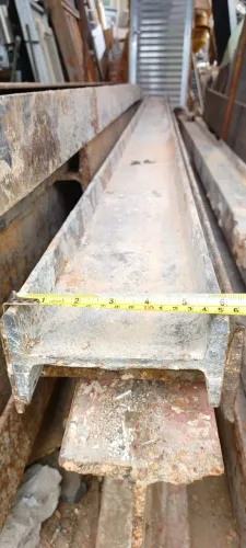 VIGA I DE FERRO 3,20MT COMPRIMENTO X 15CM LARGURA /// R$800,00