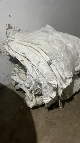 Saco de ráfia (entulho)