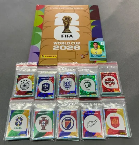 Álbum Copa 2026 - P/ colar - 99 % completo