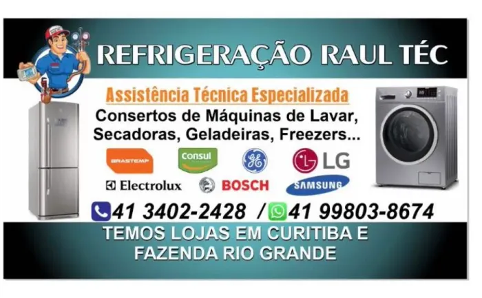Consertos de máquina de lavar, lava e seca , secadora, microondas, expositores!