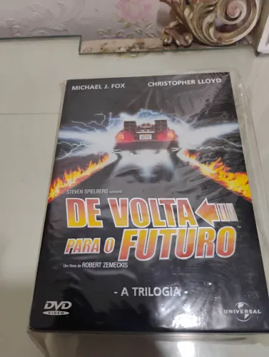 De Volta Ao Futuro Trilogia Box de DVD Set De Colecionador Completo Original semi-novo