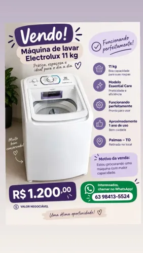 Máquina de lavar