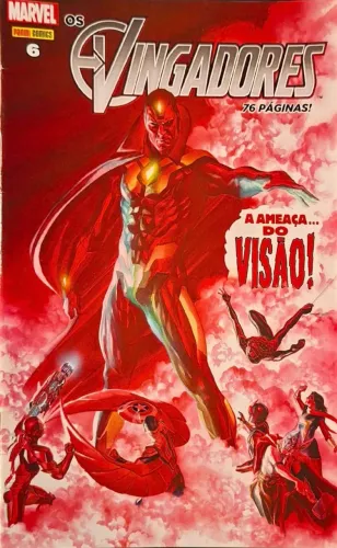 Os Vingadores: Ameaça... Do Visão! - Panini Comics - 6ed. Abril/2016