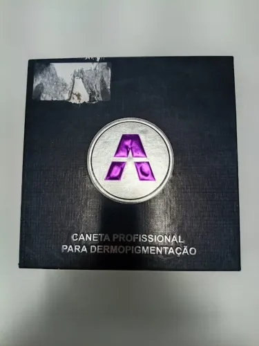 caneta aston machine dermopigmentação vermelha