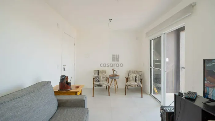 Apartamento 2 dormitórios mobiliado para aluguel no Centro de Pelotas (frente) | 1 vaga