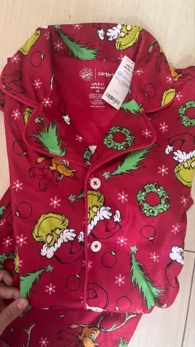 Kit com 2 pijamas Natal - Grinch - Carters -