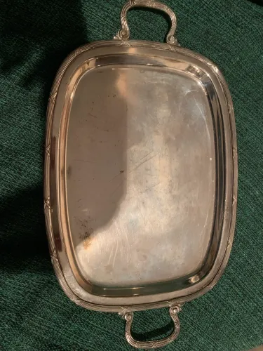 Bandejinha de prata