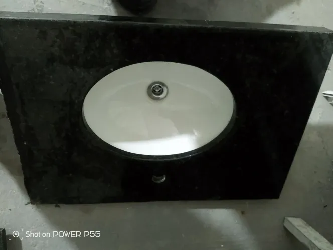 Pia de mármore para banheiro 