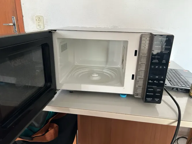 Microondas eletrolux função descongelar